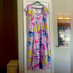 Isabel empire waist maternity maxi dress BNWT